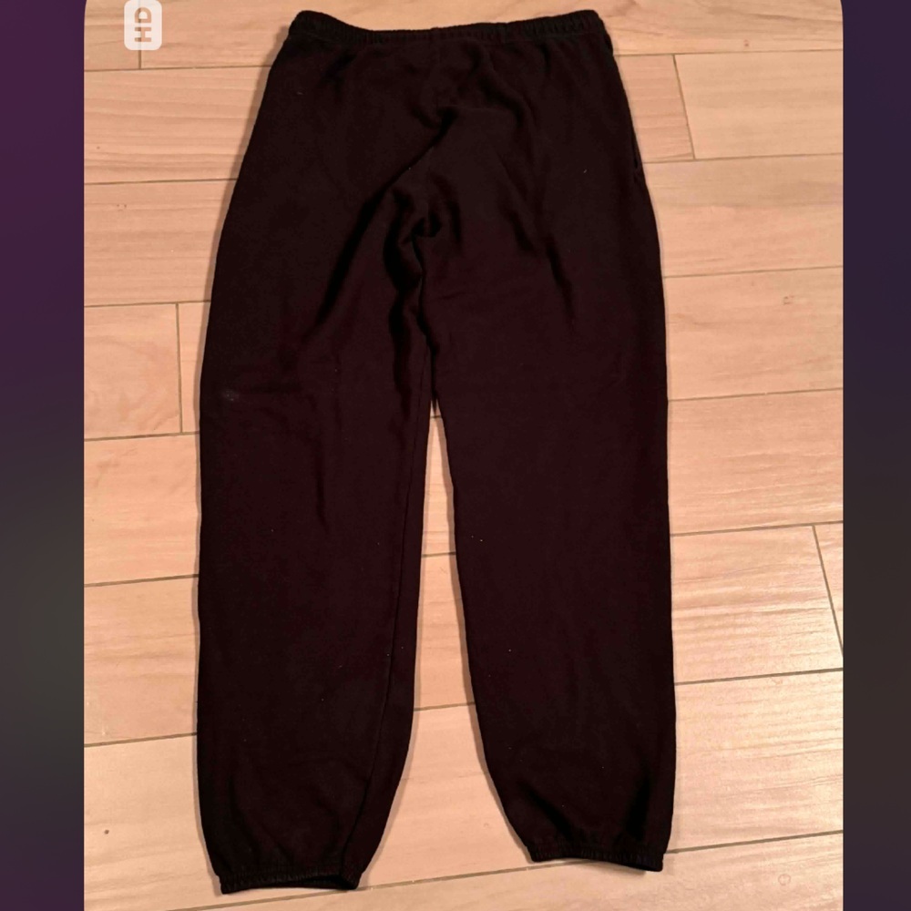 Athletic Works Men's Black Joggers MEDIUM